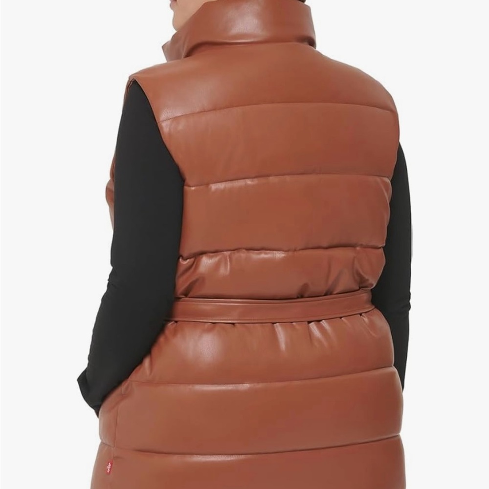 Levi's Women's Brown Puffer Vest